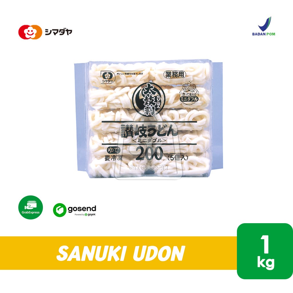 

Mi Udon Shimadaya Sanuki Udon Taikoban 200 1kg (KHUSUS INSTANT)