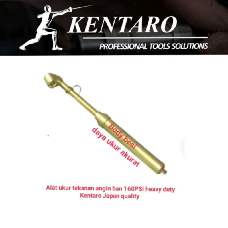 alat ukur tekanan angin ban heavy duty 160PSI kentaro Japan quality
