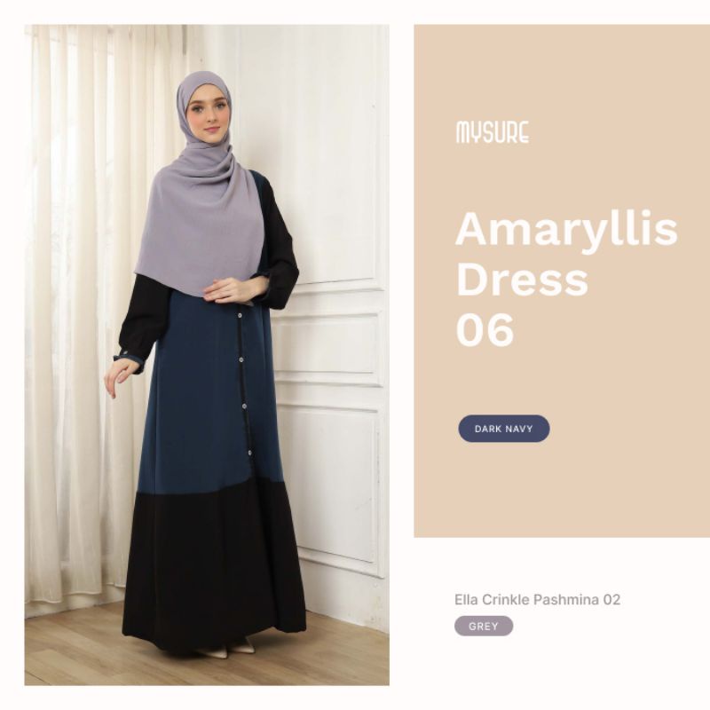 Gamis Syar'i Amaryllis  Dress 06 By Mysure