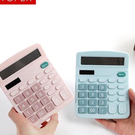 

[PRODUK A8FSY] TOPER Calculator Solar Power - Calculator Simple - Kalkulator Simpel - Kalkulator Solar - Kalkulator Aesthetic Estetik FCT