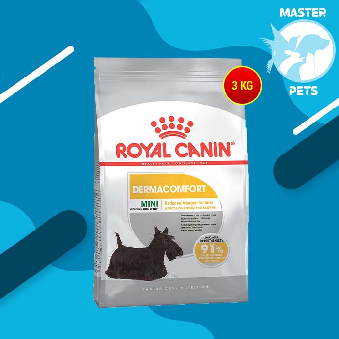 Makanan Anjing Royal Canin Mini Dermacomfort 3 Kg