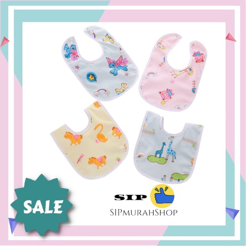 Celemek Bayi / Slaber Bayi / Celemek Makan Bayi / Slabber Bayi / Handuk Liur Bayi