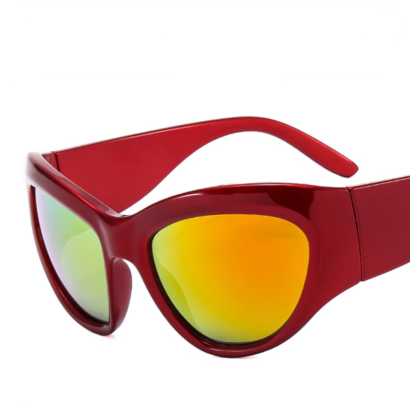 Aesthetic Shades Sunglasses UV400 Untuk Wanita/Pria Eyeglasses Colour