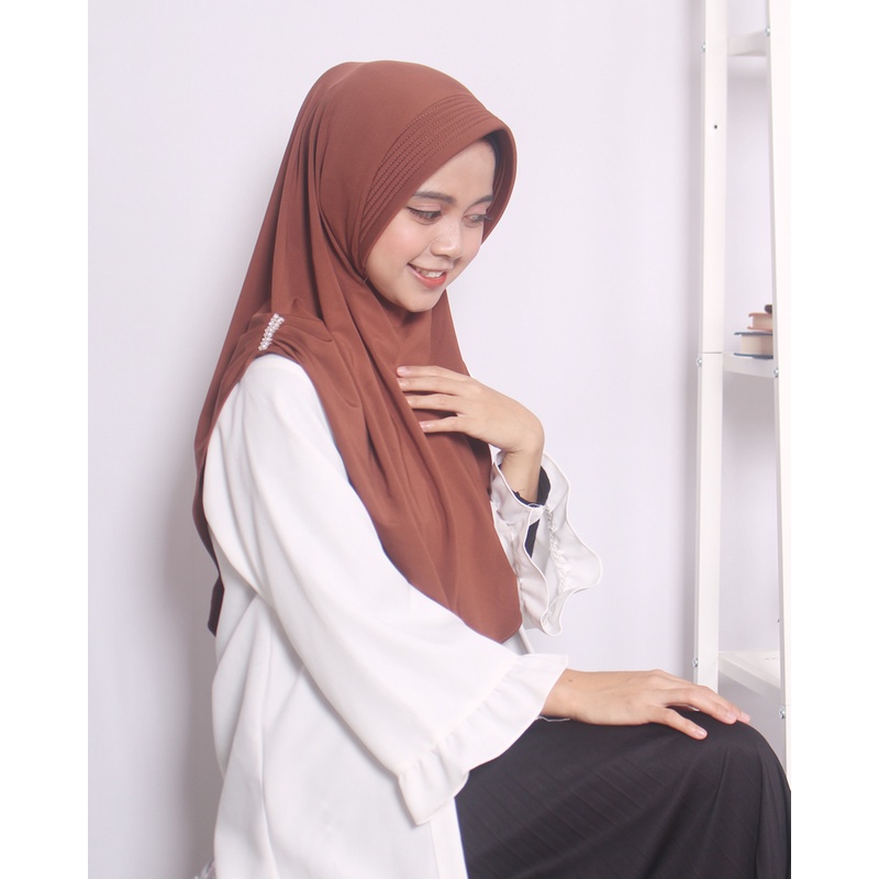 HIJAB INSTANT JERSEY TERBARU/KERUDUNG BERGO/JILBAB INSTAN JERSEY DEVANKA