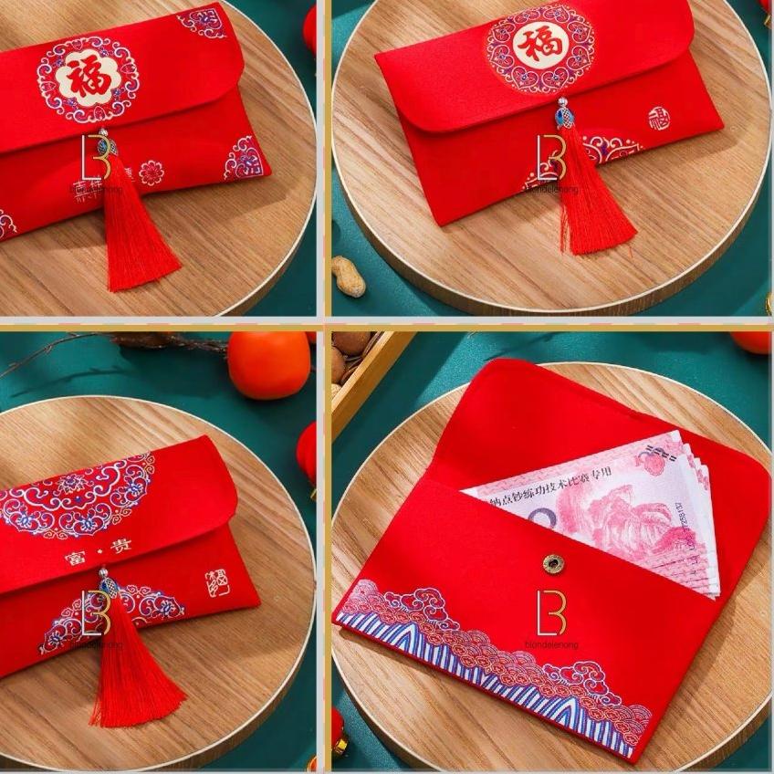 

Menarik Dompet Amplop Angpao Angpau Ampao Ampau Hongbao Bukan Kertas Kain Bludru Acara Hadiah Kado Imlek Sincia Netral Universal Fu Fuk Hook Hoki Panjang Besar Jumbo Selamat Ulang Tahun Ultah Happy Birthday HBD Shio Kelinci Cina China Year CNY 2023 Mera