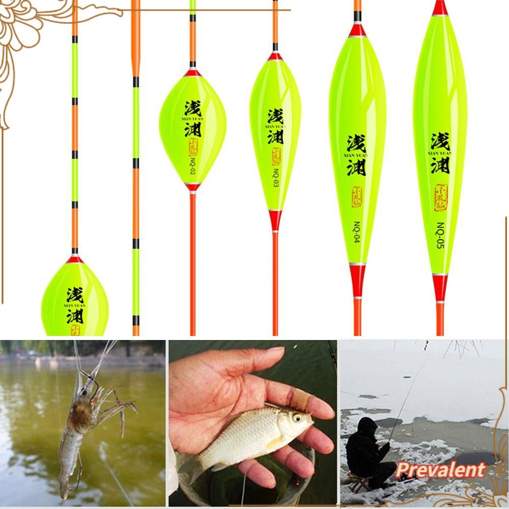 Preva 2pcs Pelampung Memancing Sensitivitas Indah Musim Dingin Tahan Lama Bobber Float