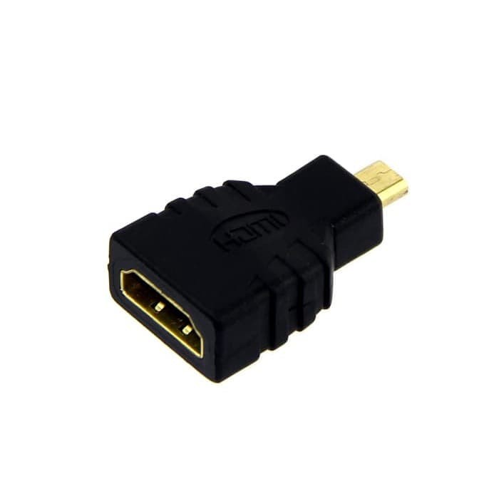 (UMU SUPPLIER) CONVERTER MICRO HDMI TO HDMI KONEKTOR VGA LAPTOP DESKTOP KONVERTER