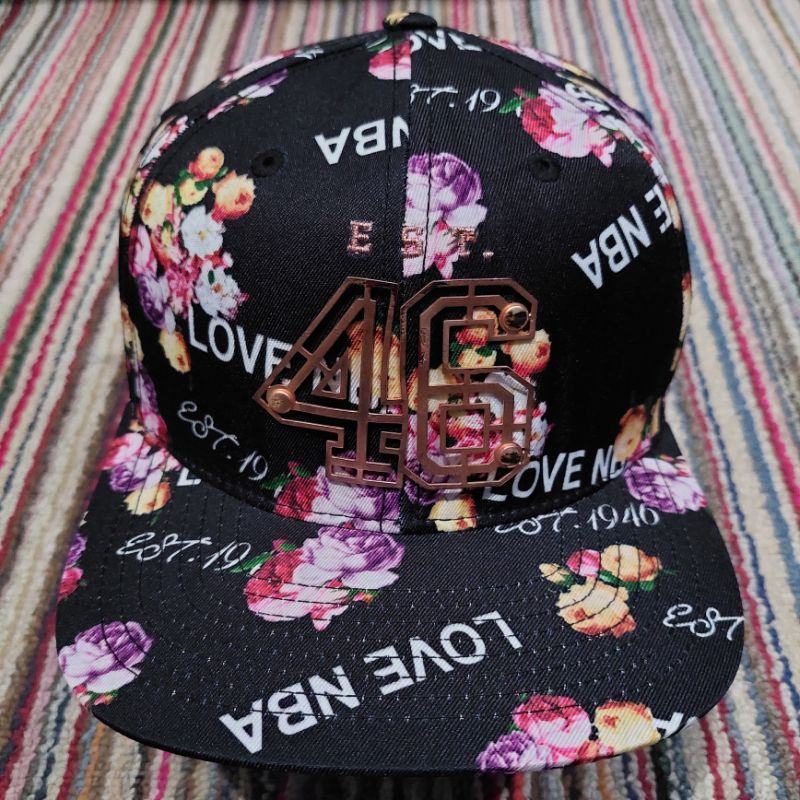 Topi Snapback AOP NBA 46 Logo Besi Original second