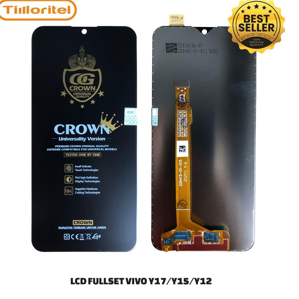 Promo Spesial SPAREPART HP LCD+TS VIVO  Y17/Y15/Y12/Y12i/Y3  ORI BLACK