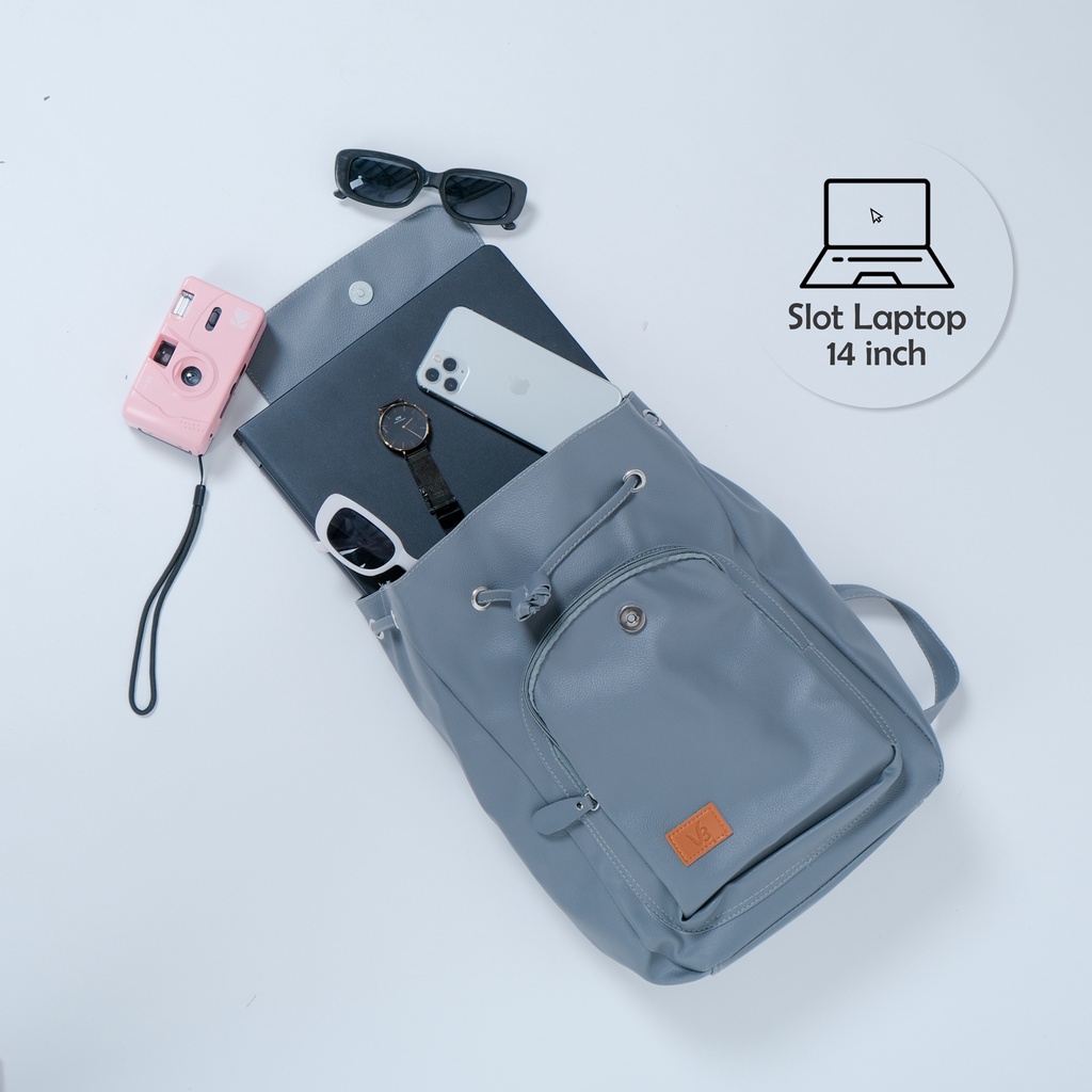 Tas Ransel Wanita - Milea 1991 - Kulit - Besar