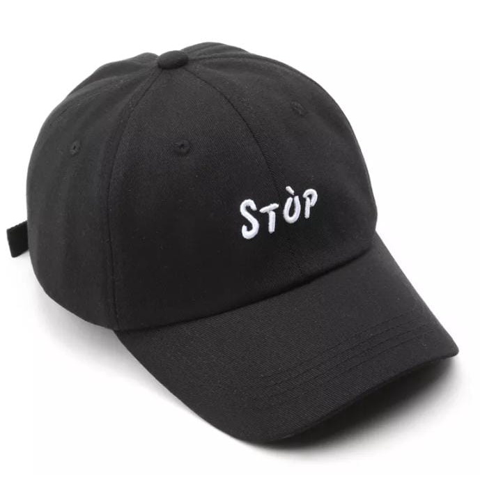 PROMO Trendy Topi Baseball Distro Hat Pria Caps Stop New Version