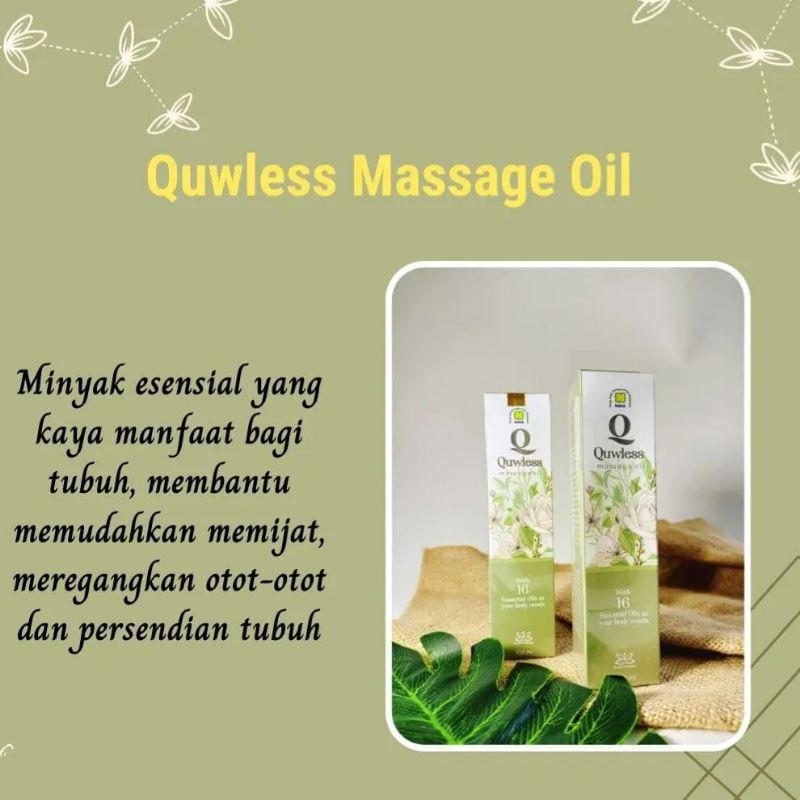 QUWLESS Massage Oil
