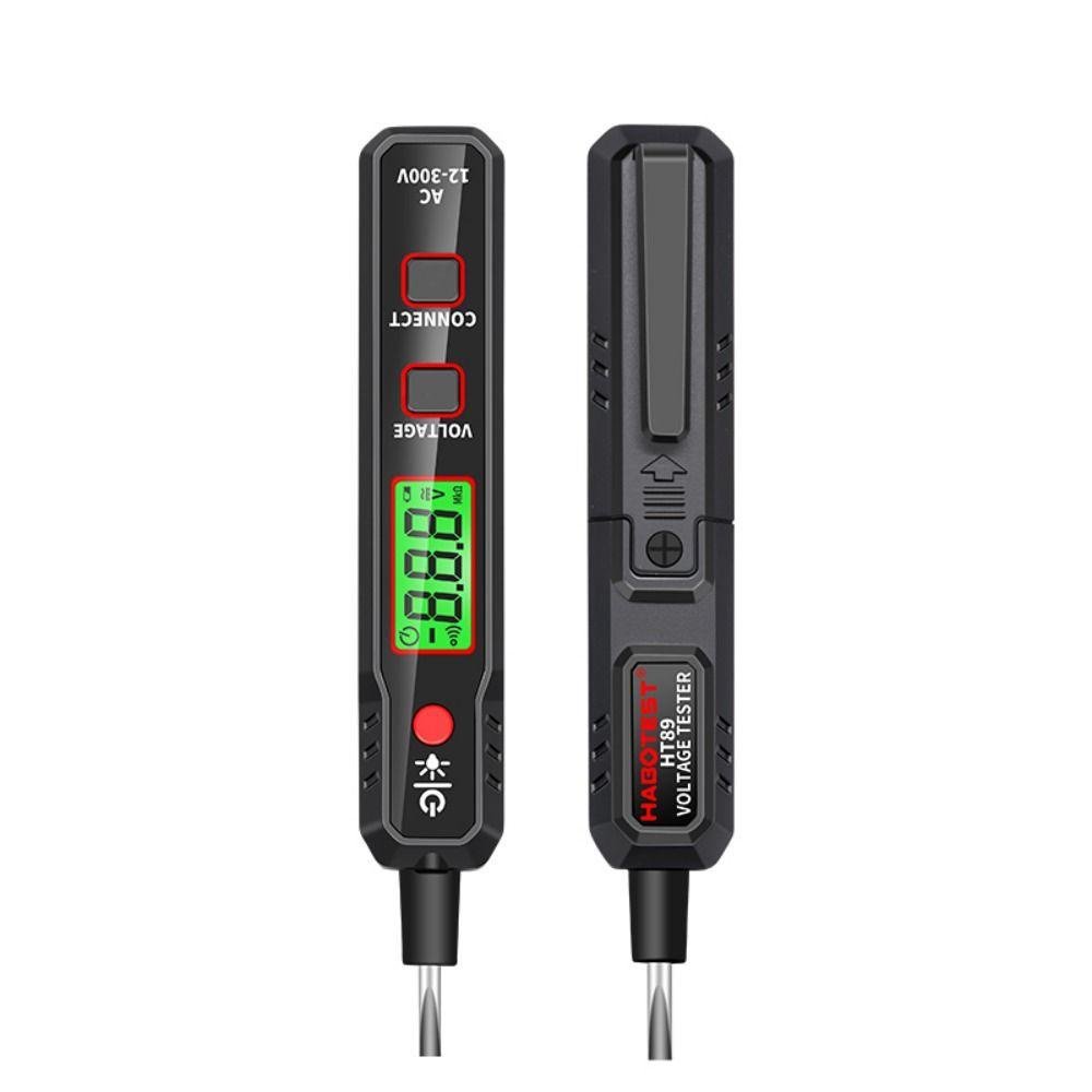 Lanfy Pen Type Voltage Detector 300V HT89 Alat Ukur Tegangan Kontak Indikator Tegangan Indikator Elektrik Induktif Cerdas Tester Tegangan AC