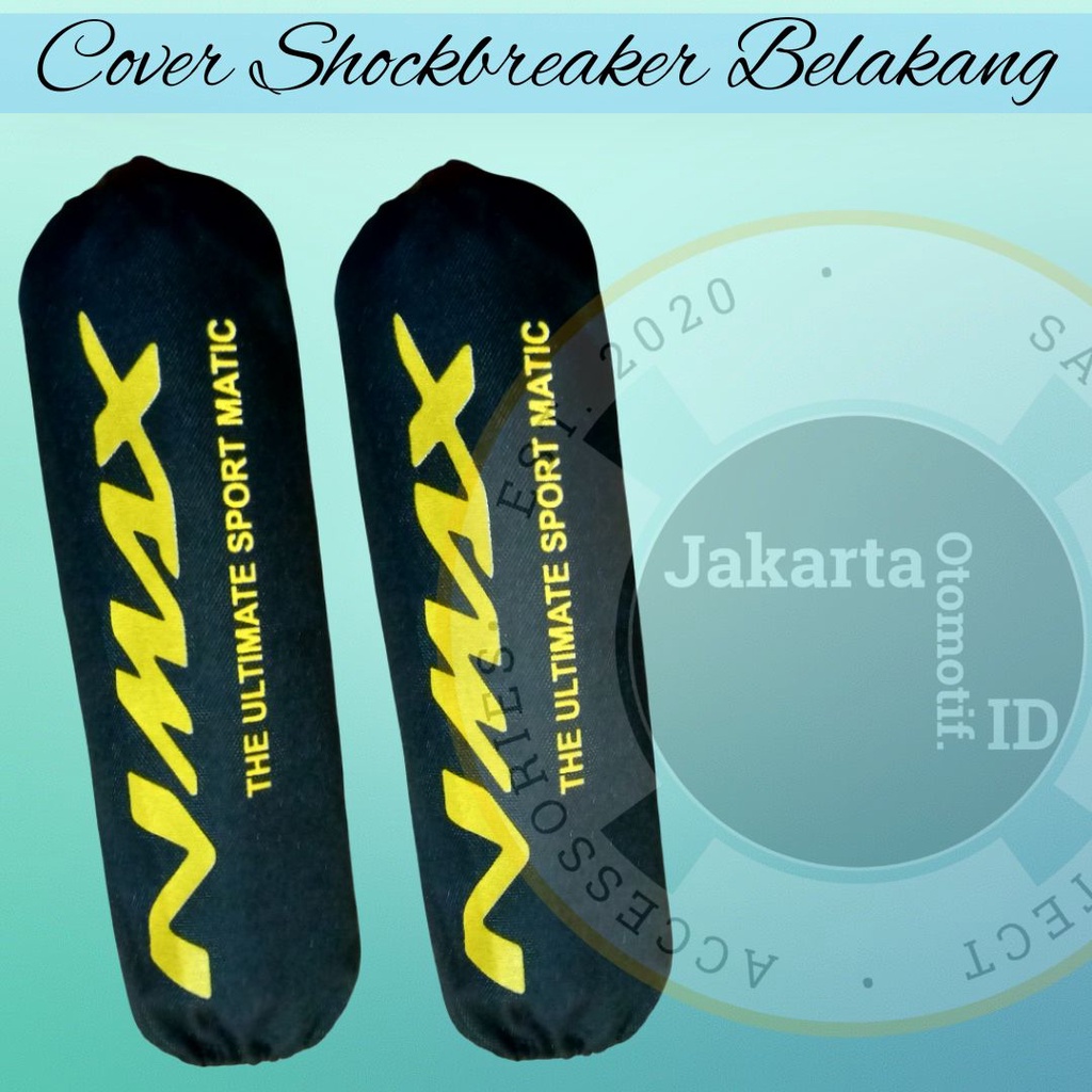 1 Pasang Sarung Shock breaker belakang NMAX / cover shockbreaker belakang