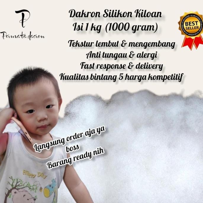 Kapas Dakron Isian Bantal Grade A+