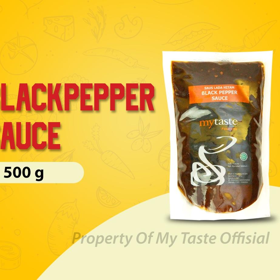 

[PRODUK JQCKS] Blackpepper Sauce 500 gr MFJ