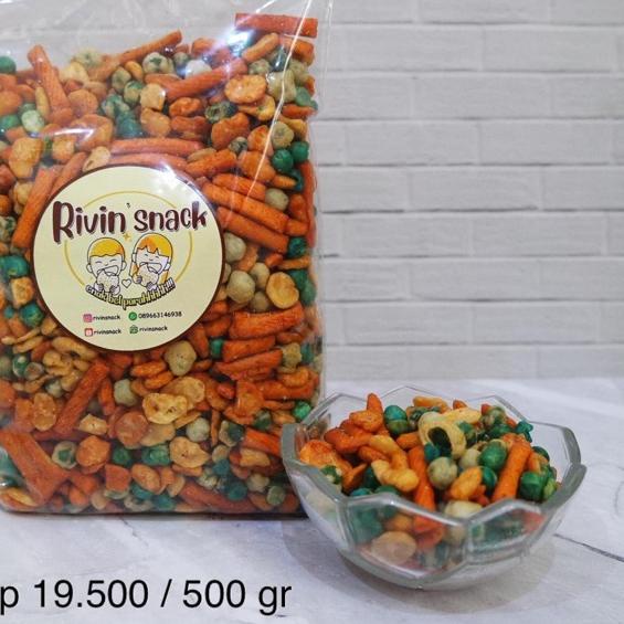 

WWA176 KACANG CAMPUR/ MIX NUT 500gr Pakai Plastik Klip |