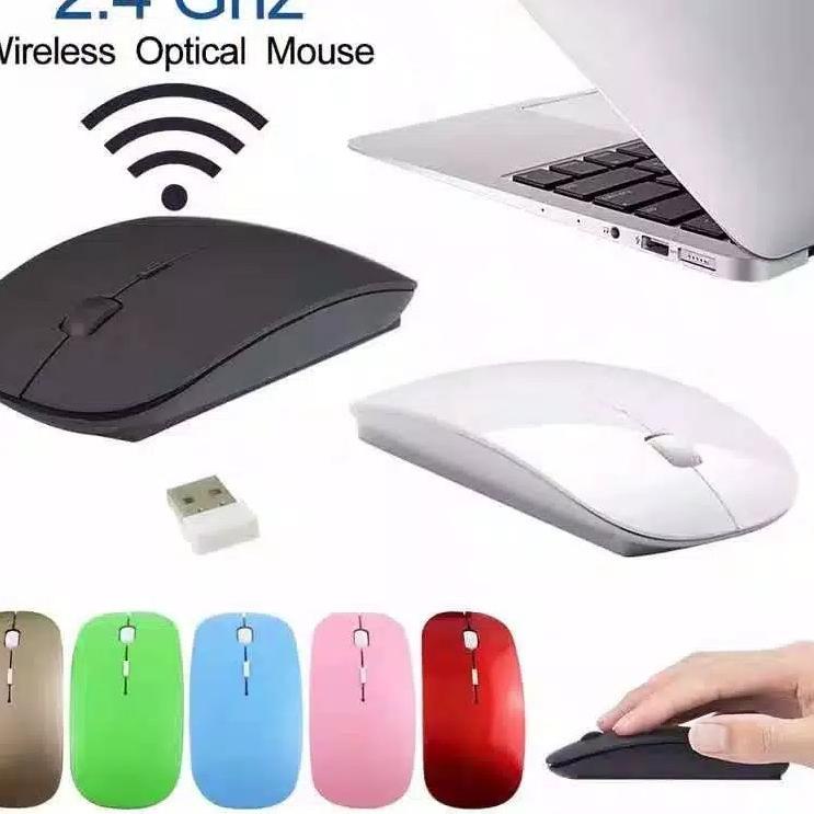 Update Terbaru Mouse slim / Mouse wireless/MOUSE AVAN/Mouse 2.4G Silent Wireless Rechargeable