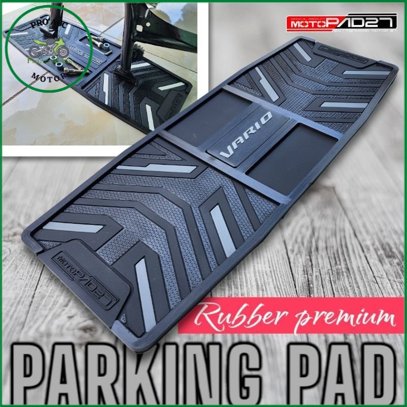 Parking pad karpet standar alas standar tengah motor Honda Vario 125 150 160 (BISA COD)