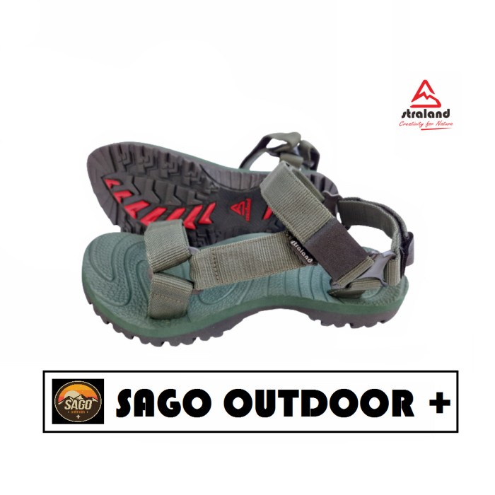 SANDAL GUNUNG STRALAND CURNE HIJAU ARMY