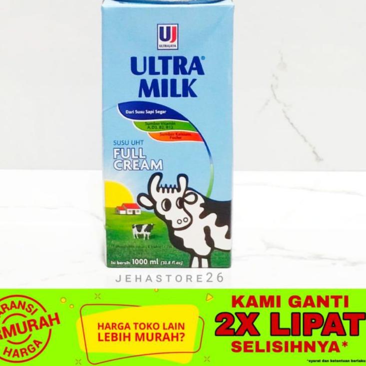 

Bagus!!!!!! [ Susu UHT ] Ultra Milk 1 Liter Full Cream