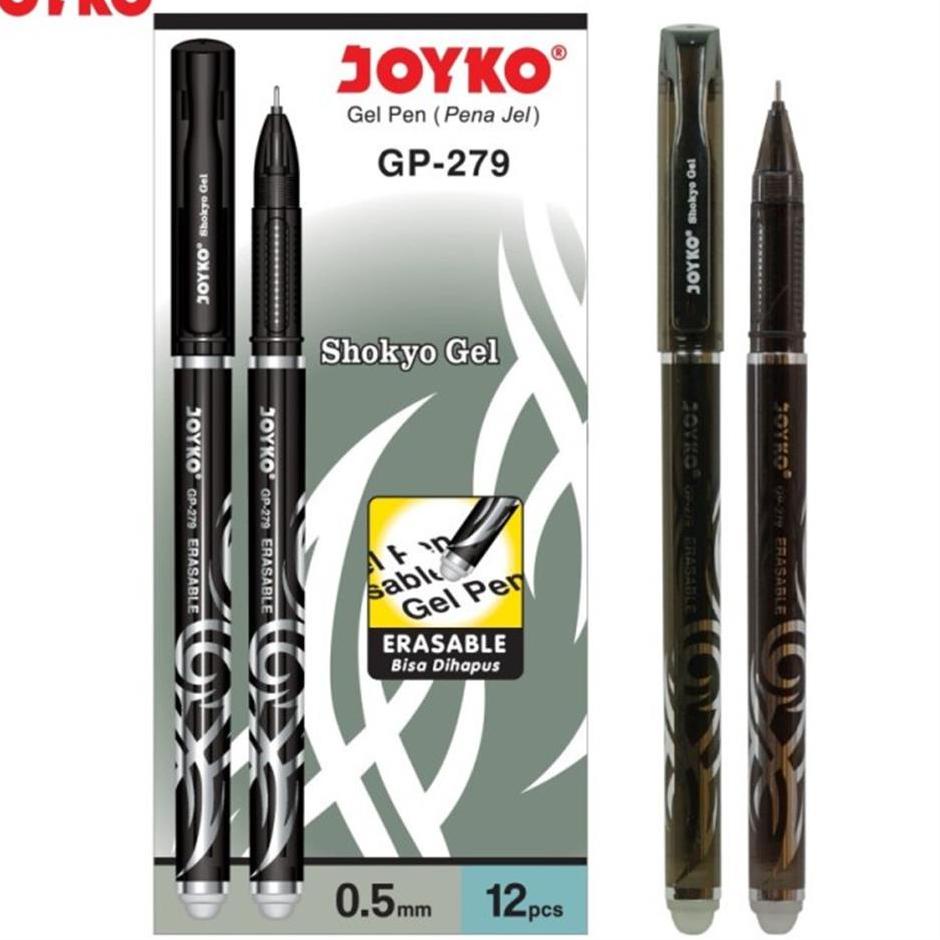 

™►► [DAVIS]Joyko Erasable gel pen GP-279 (12 pcs)