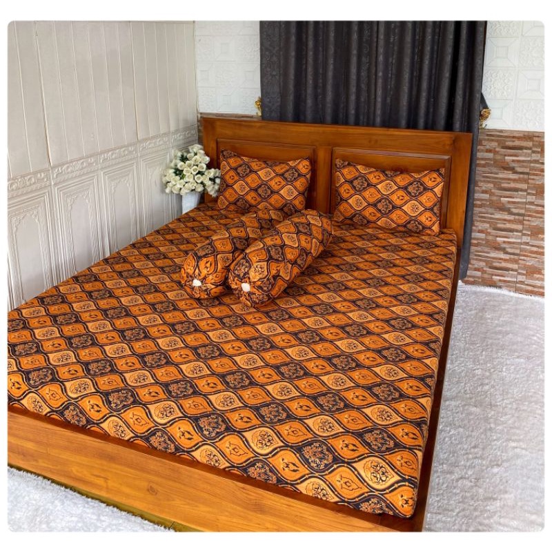 sprei homemade motif batik 180x200