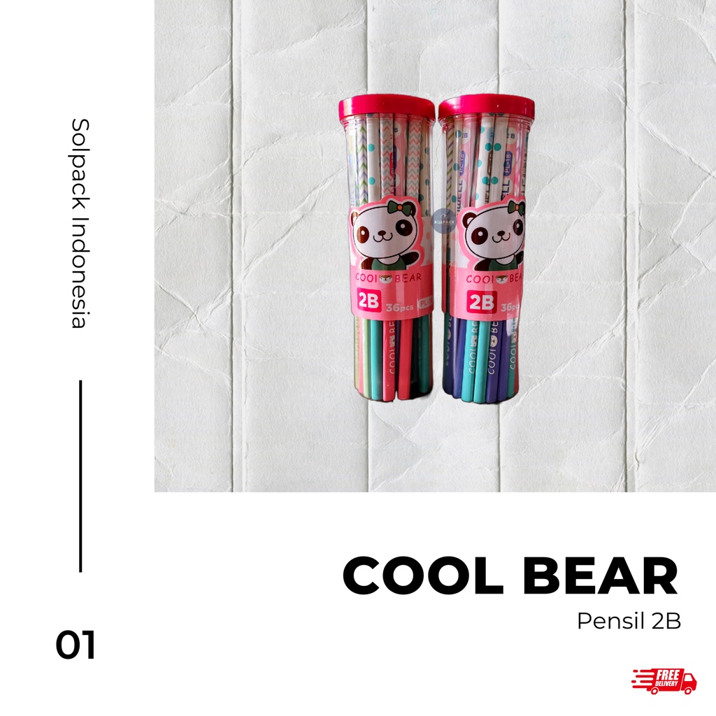 

Pensil 2B Cool Bear V36