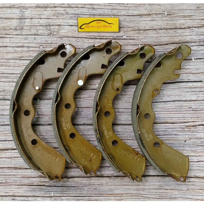 BRAKE SHOE KAMPAS REM BELAKANG CALYA SIGRA 2016-ON BIRKENS TBS-021