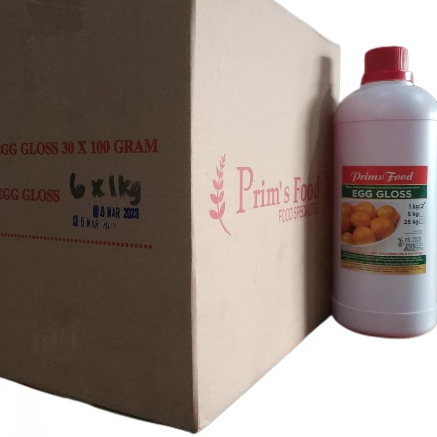 

WWA115 EGG GLOSS Prims Food / Pewarna Kuning Telur 1kg |