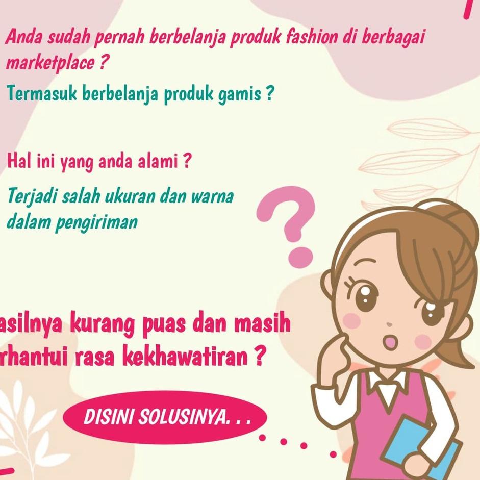 Baju Bju Bsju Baj Bj Stelan Setelan Pakaian Atasan Gamis Dresss Dress Dres Casual Cewek Cewe Wanita 