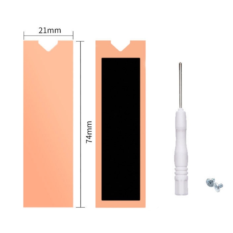 Bt Laptop NVMe M.2 Heatsink NVMe M.2 Pendingin Heat Sink Konduktivitas Thermal Lebih Tinggi