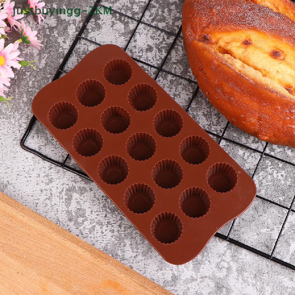 [Tinggal Belig] 15Cavity Cetakan Silikon Cetakan Coklat Alat Dekorag Kue Aksesoris Dapur [RICO]