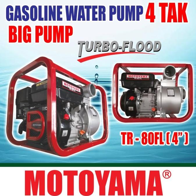 Pompa Alkon - Motoyama TR80FL - Pompa Sawah - Pompa Irigasi BIG PUMP selalu promo