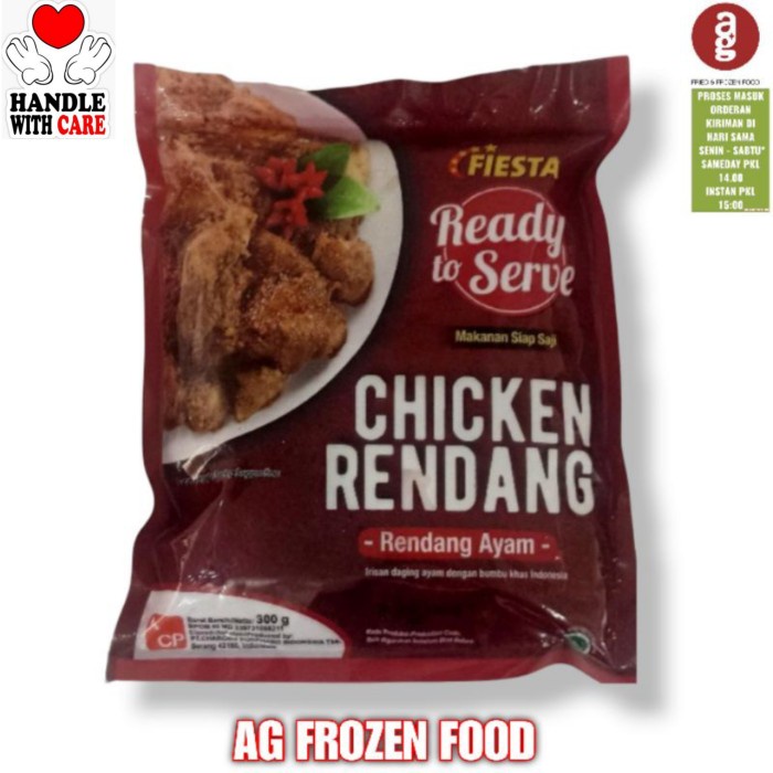 

Fiesta Ready To Serve Chicken Rendang 300Grm