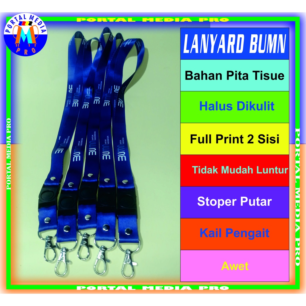 

Lanyard BUMN polos