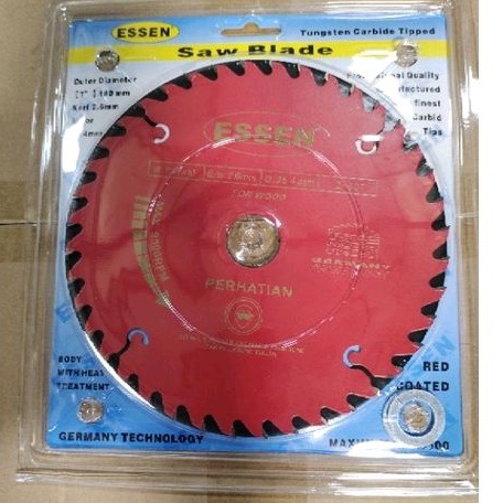 mata circular Saw TCT 7" x 40 T ESSEN