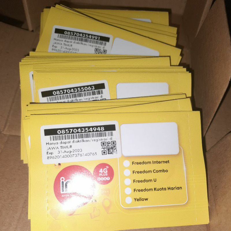 Kartu Perdana IM3 INDOSAT OOREDOO