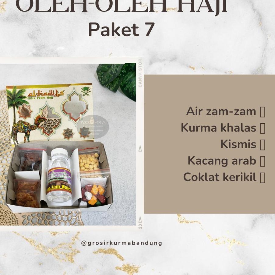 

PAKET 7 - PAKET MURAH OLEH OLEH HAJI DAN UMROH