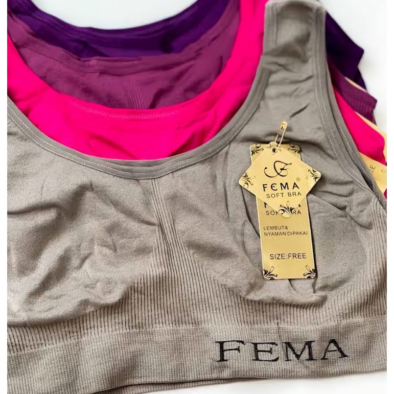 Miniset Bra rajut wanita dewasa - bra remaja tanpa busa fema premium quality
