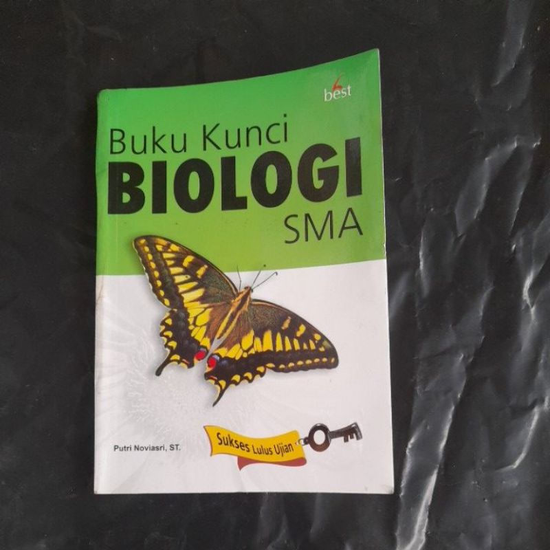 buku BEKAS - Buku kunci biologi SMA