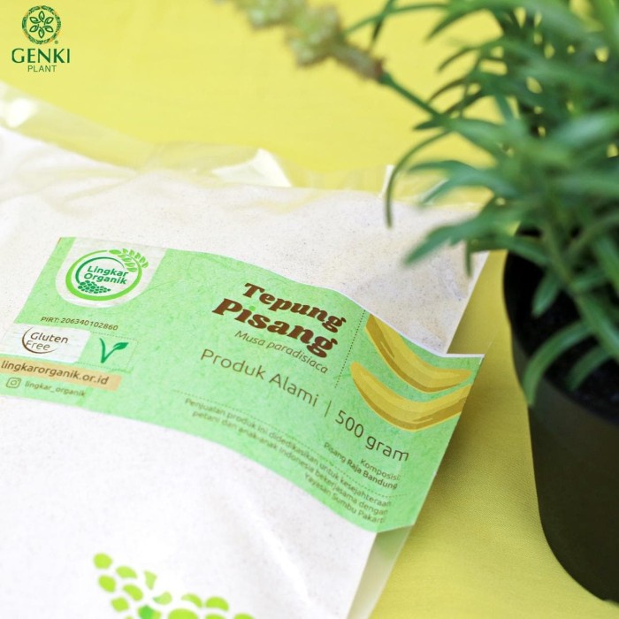 

Tepung Pisang Lingkar Organik - 500 g