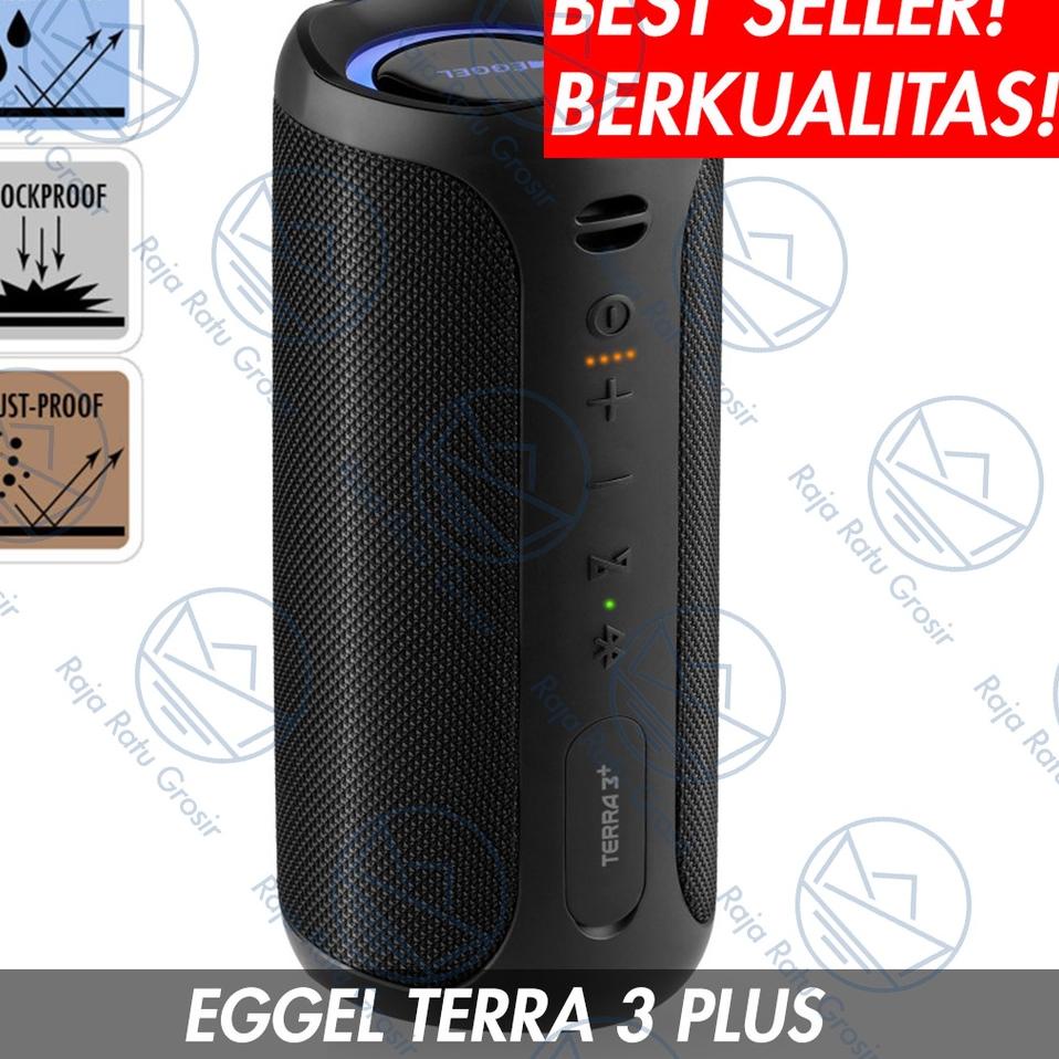 Ekstra benefitSPEAKER EGGEL TERRA 3 PLUS / MINI PORTABLE WIRELESS BLUETOOTH WATERPROOF OUTDOOR ANTI 
