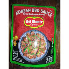 

DelMonte Korean BBQ Sauce 250gr - Del Monte Saus Barbeque Korea 250 gr