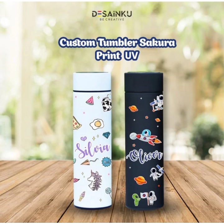 Tumbler / Botol Minum Promosi Murah / Print Tumbler Stainless Custom