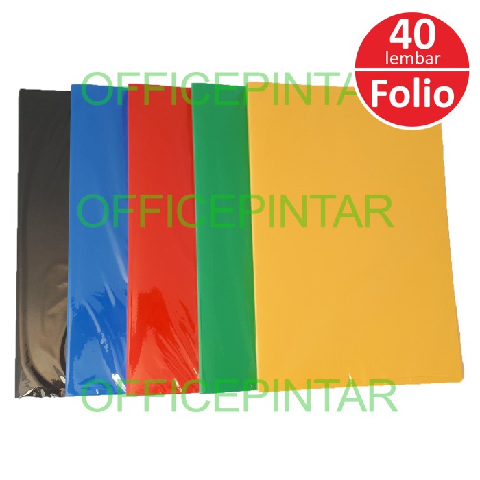 

[OFFICE] CLEAR HOLDER DAIICHI UKURAN FOLIO ISI 40 LEMBAR