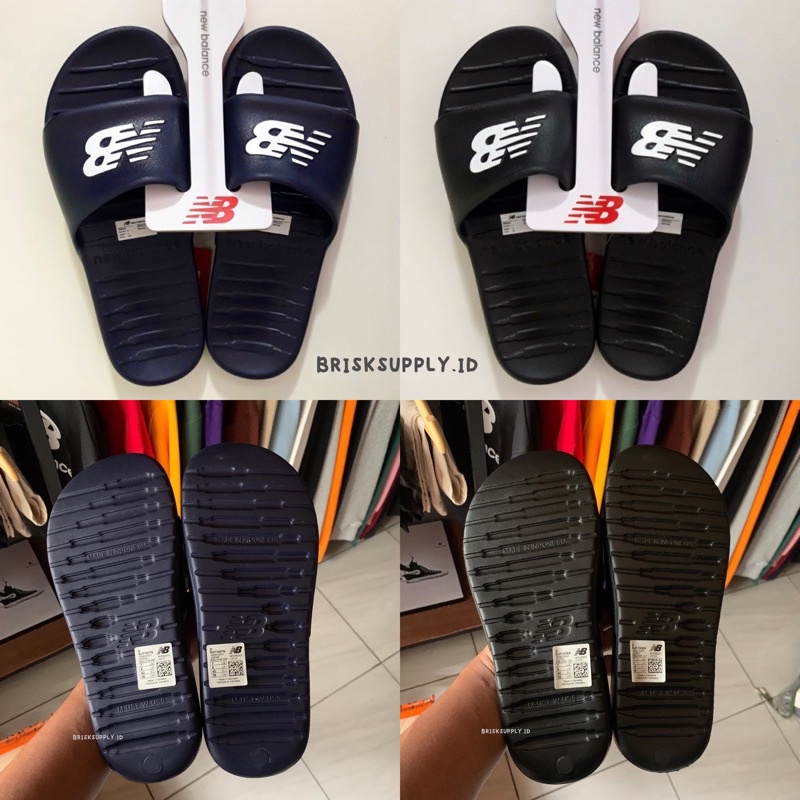 [ RESMI PT.MAP ] NEW BALANCE SANDAL SLIDE SUF 100 ORIGINAL