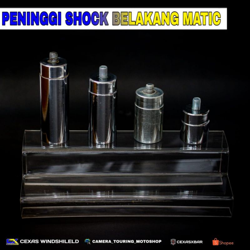 Shock peninggi belakang Beat,vario,mio,matic