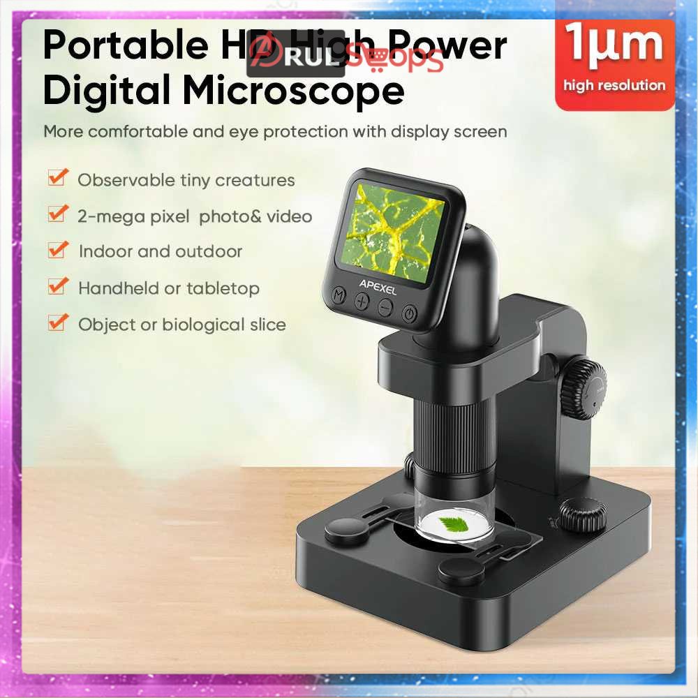 ARS TOOLS - APEXEL Mikroskop Digital Portable Microscope - APL-MS003