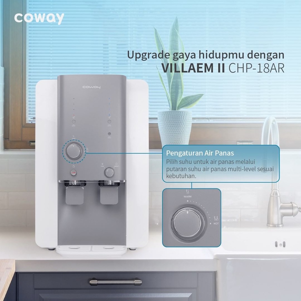 Water Purifier Coway Villaem II CHP-18AR